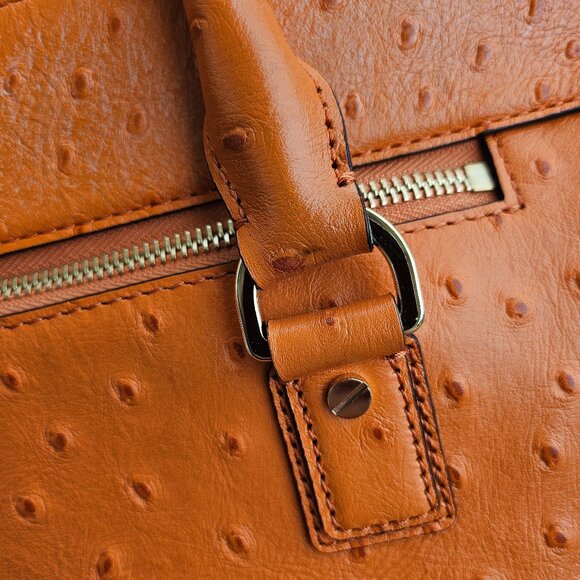 Michael Kors Astrid Lage Satchel - Tangerine - Picture 14 of 17